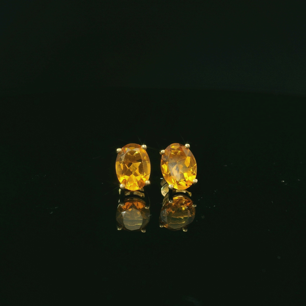 gold stud earrings west malling jewellers