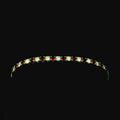 red and white bracelet. diamond bracelet for women. women's diamond jewellery