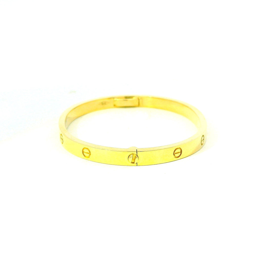 solid gold bangle small for women. small solid gold bangle. gold jewellery for women in west malling
