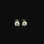 platinum diamond earring studs. stud earrings for women. lab grown diamonds in west malling. lab grown diamond jewellery in kent.