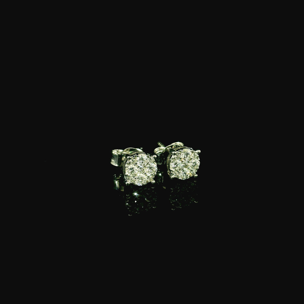 lab grown diamond earrings for women. luxury earrings for women. luxury jewellery. jewellery for women kent