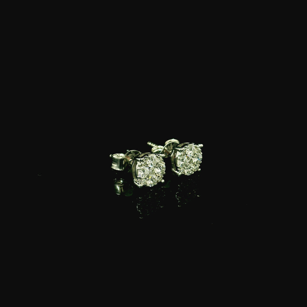 lab grown diamond earrings. diamond earrings for women. west malling jewellers. jewellers near me kent.
