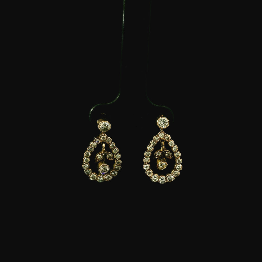 dangle earrings. pendant earings. hanging earrings for women. diamond earrings for women