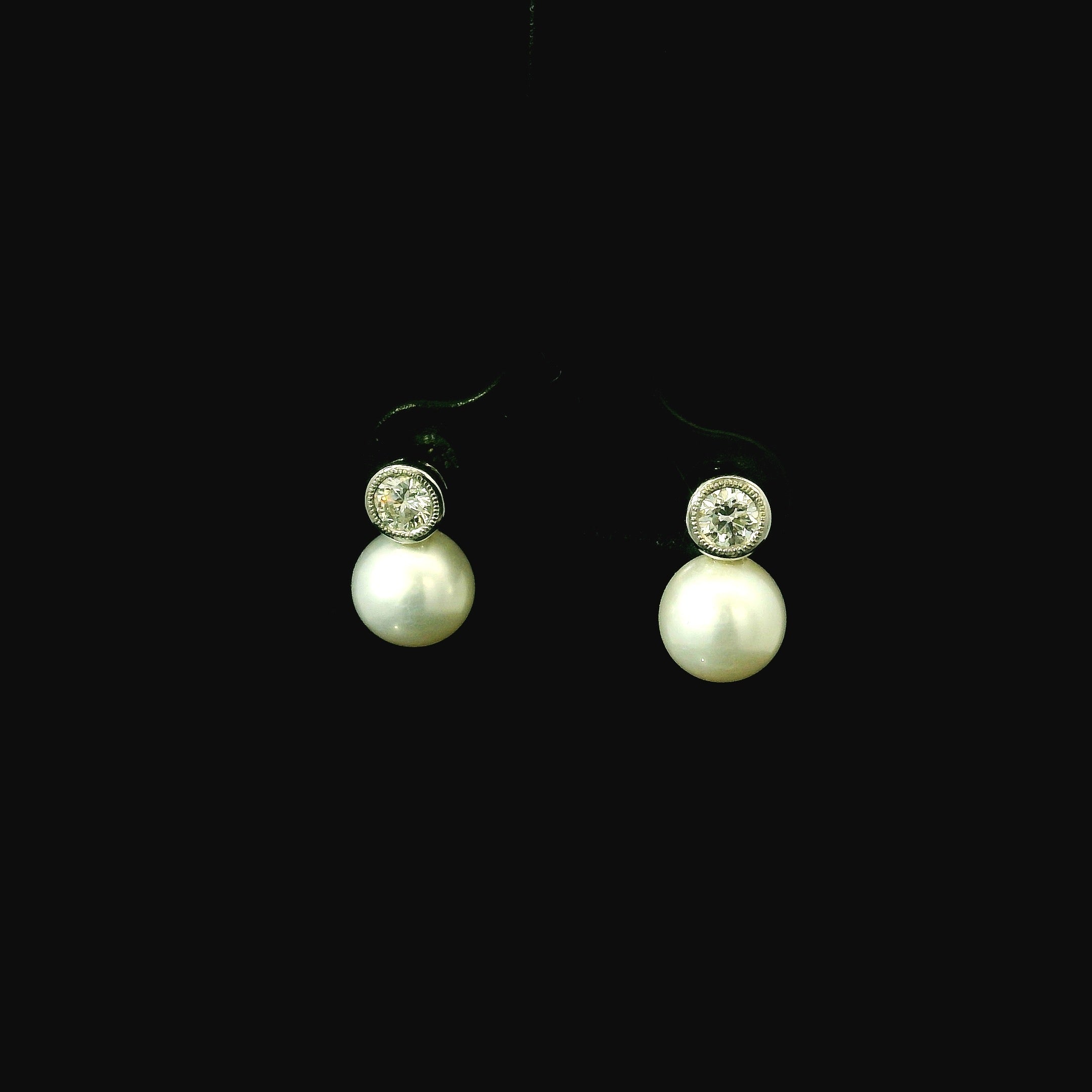 pearl earrings. pearl drop pendant earrings. pendant earrings for women