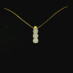 yellow gold diamond necklace. diamond necklace for women. gift for women. necklace gift for women