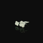 flower floral platinum ring delicate jewellery 