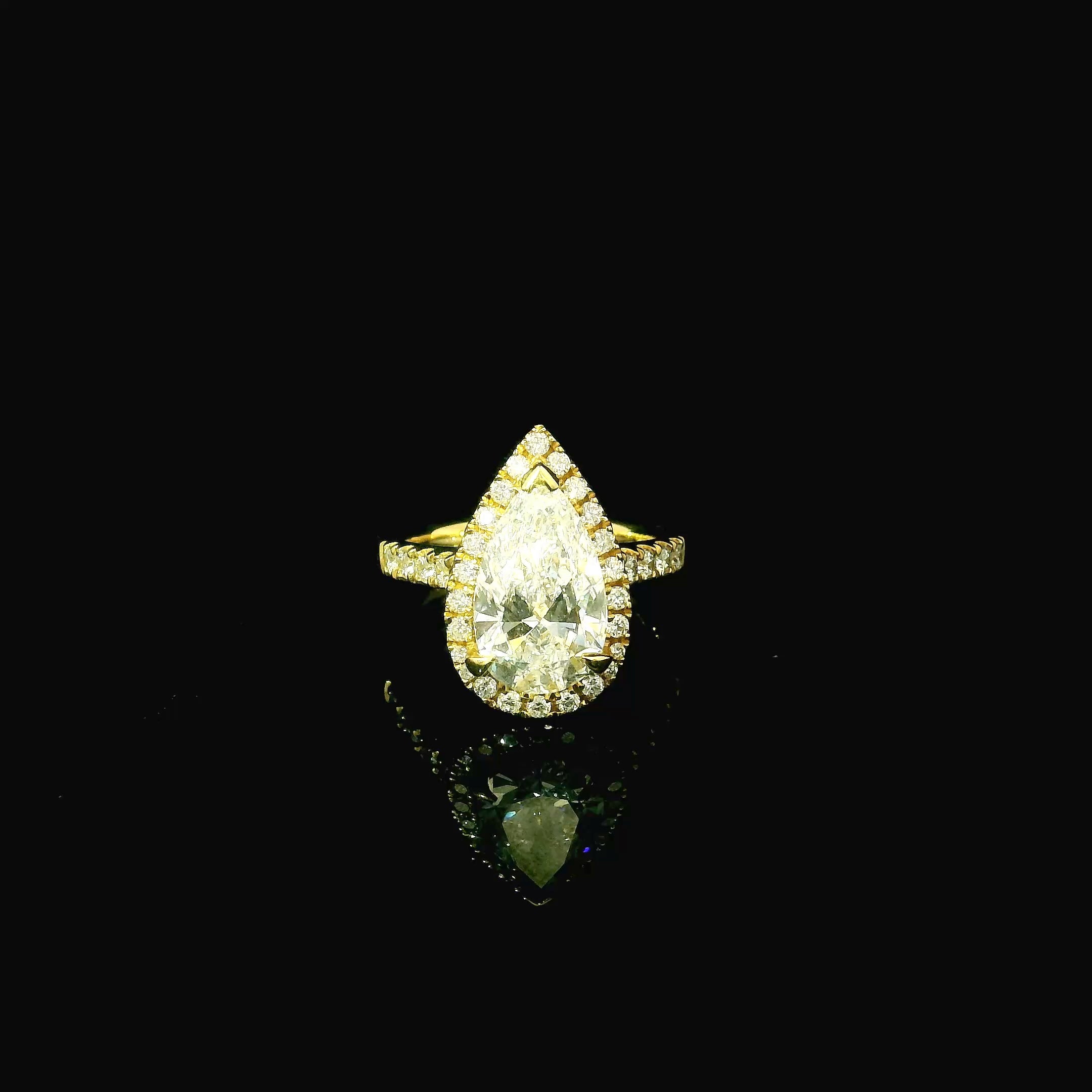 lab grown diamond ring in kent