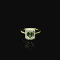lab grown diamond ring. diamond ring with diamonds along band. gold ring with diamonds. gold ring with diamonds on shoulders