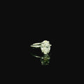 platinum jewellery. luxury diamond ring for women. diamond jewellery for women. oval cut diamond ring