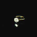 lab grown diamond ring. gold diamond ring. lab grown diamond jewellery for women