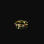 gold ring with rubies for women. west malling jewellery, west malling rings for women. west malling gold jewellery