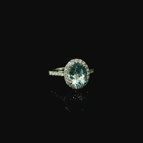 18ct white gold ring for women engagement in kent - west malling jewellery