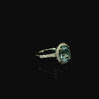 white gold engagement ring for women