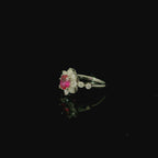 trendy floral rings for women. gifts for women. contemporary jewellery. independent jewellers. 