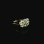 yellow gold ring for women. boat style ring. boat shaped ring for women. second hand jewellery for sale west malling