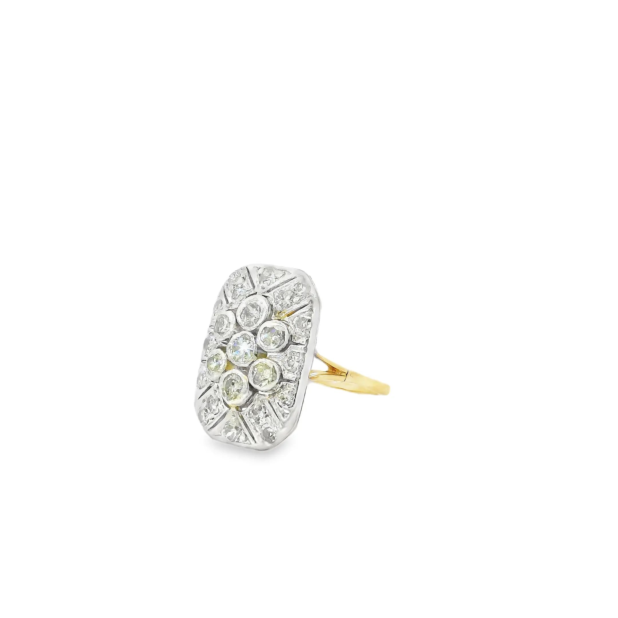 Antique 18ct Ring With Diamonds - Andrew Smith Jewellers