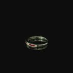 white gold ruby ring