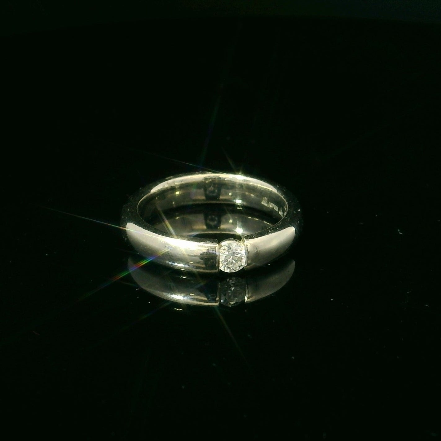 platinum ring for women. platinum white gold ring for women