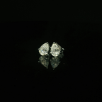 lab grown diamond jewellery in west malling. lab grown diamond earrings for sale. pear cut diamond earrings