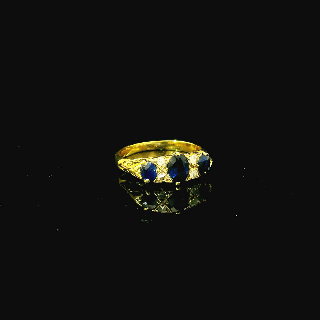 luxury yellow gold diamond ring