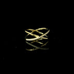 diamond cross ring 