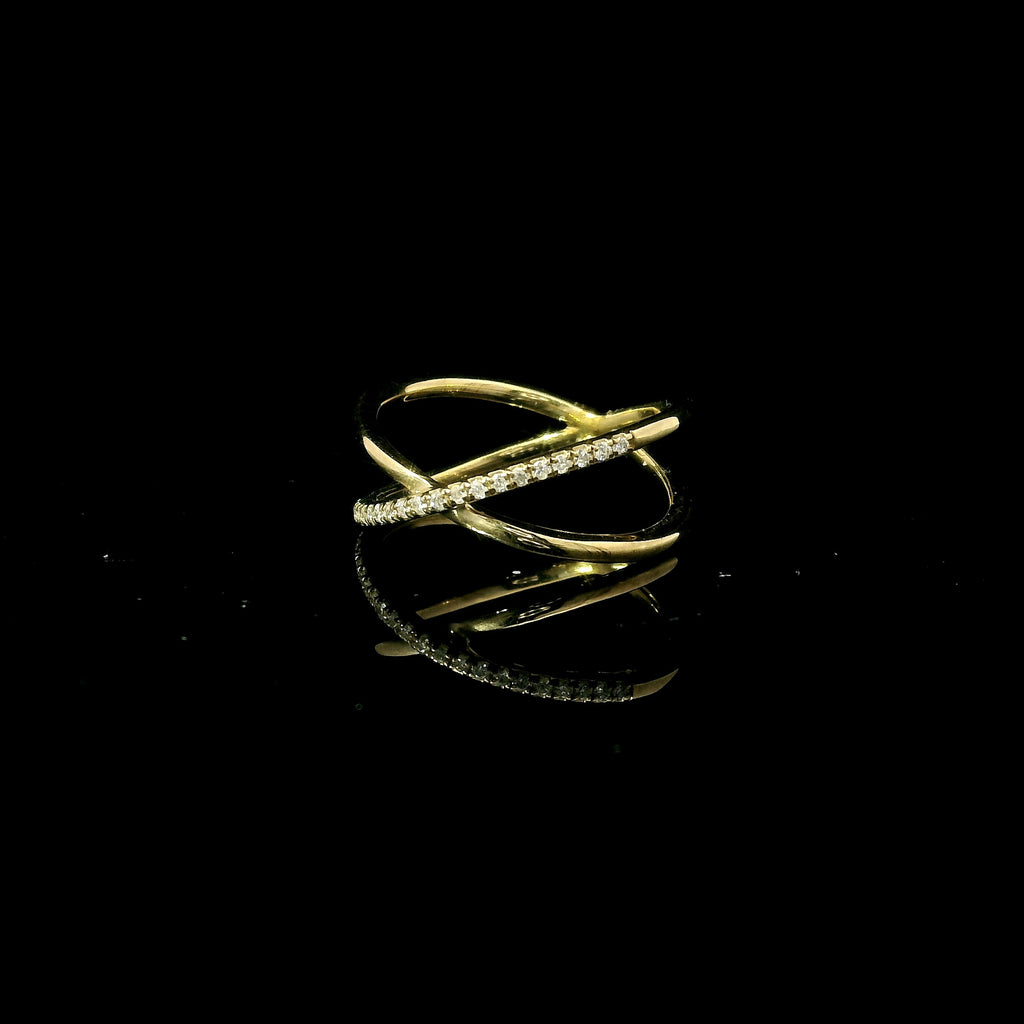 west malling cross ring for women