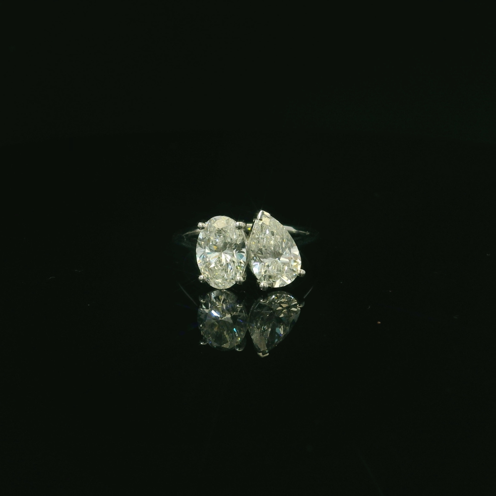 white gold diamond ring. promise ring. engagement ring