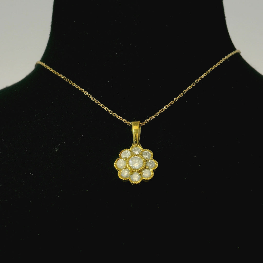 antique diamond necklace