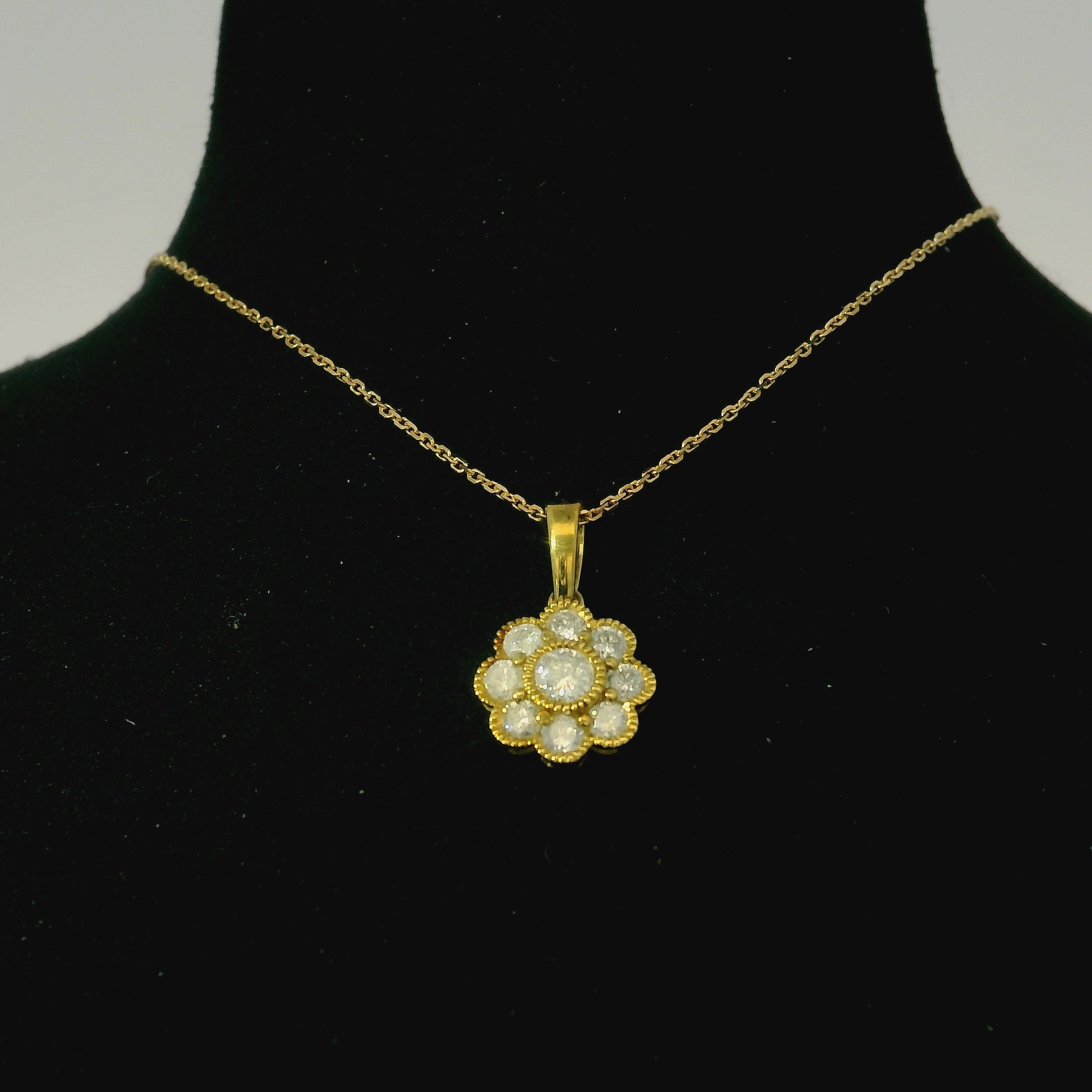 antique diamond necklace