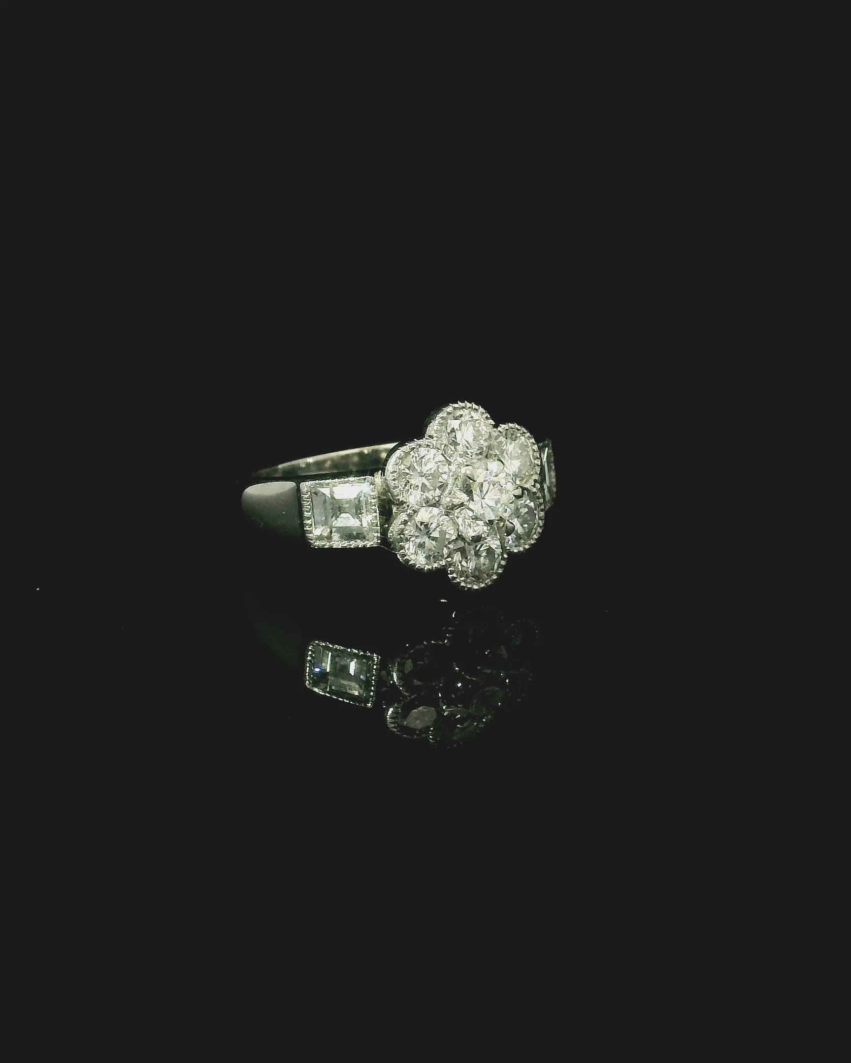 brilliant round cut diamonds. platinum ring for women. womens rings for sale near maidstone. independent jewellery stores in kent