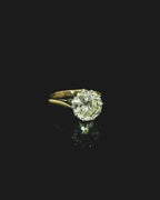 west Malling Jewellers 18ct yellow gold solitaire diamond ring for women. gift for her. antique specialists near me