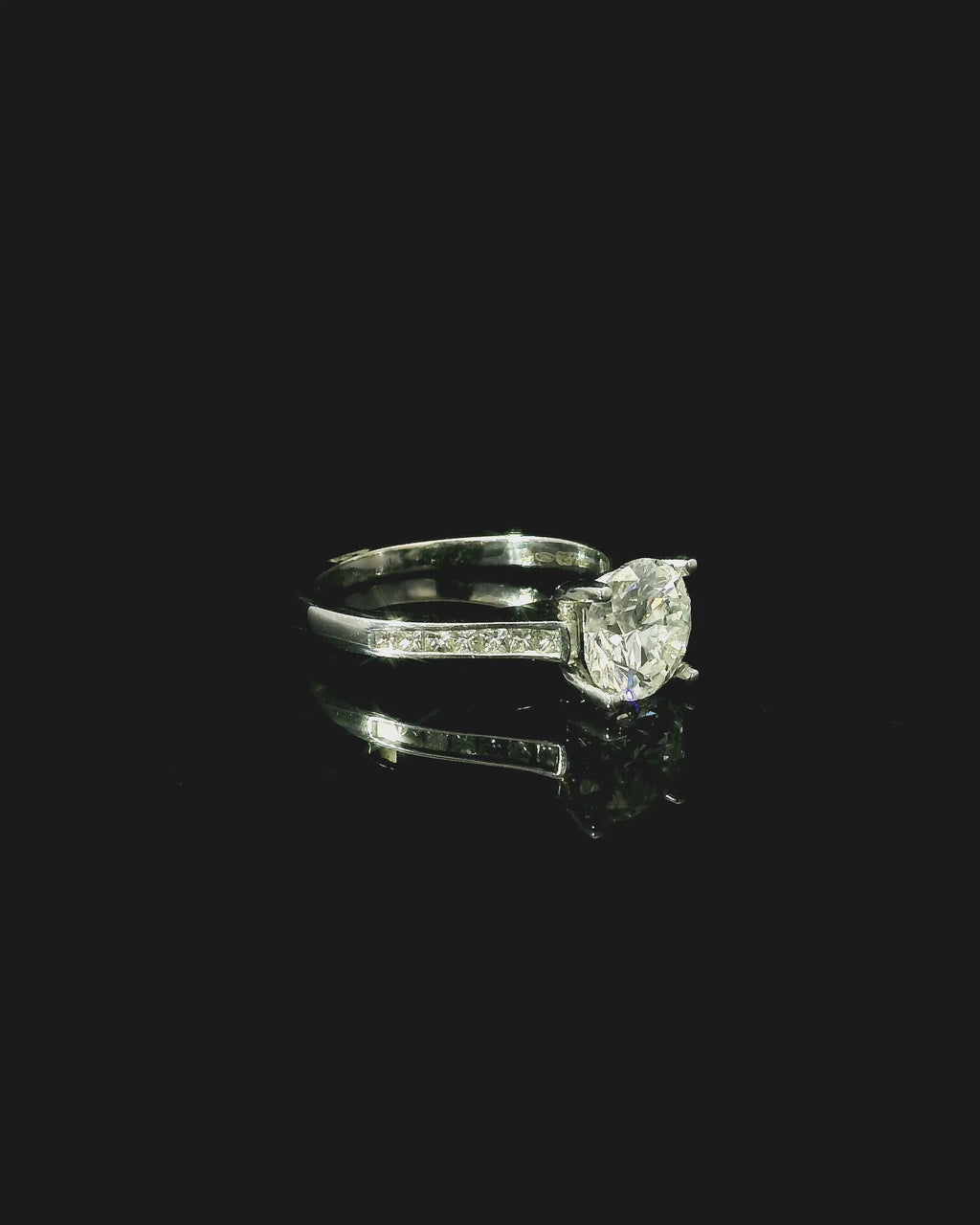 luxury engagement ring for women. statement ring for women. white gold wedding ring. diamond ring 
