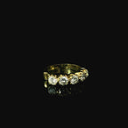 round brilliant cut diamond ring. gold diamond ring for women. north kent jewellery