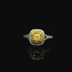 18ct Gold & Yellow Diamond Ring - Andrew Smith Jewellers