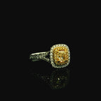 18ct Gold & Yellow Diamond Ring - Andrew Smith Jewellers