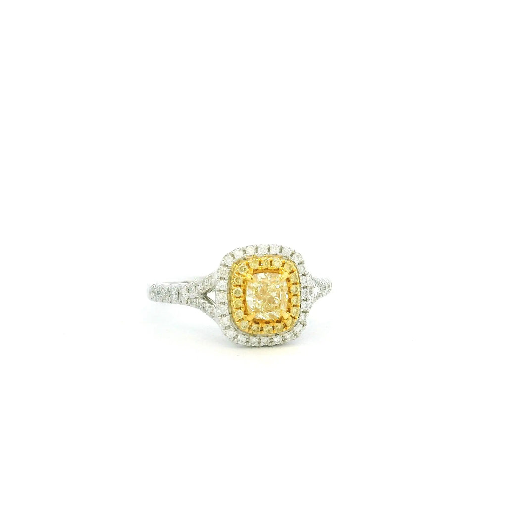 18ct Gold & Yellow Diamond Ring - Andrew Smith Jewellers