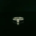 white gold engagement ring for women