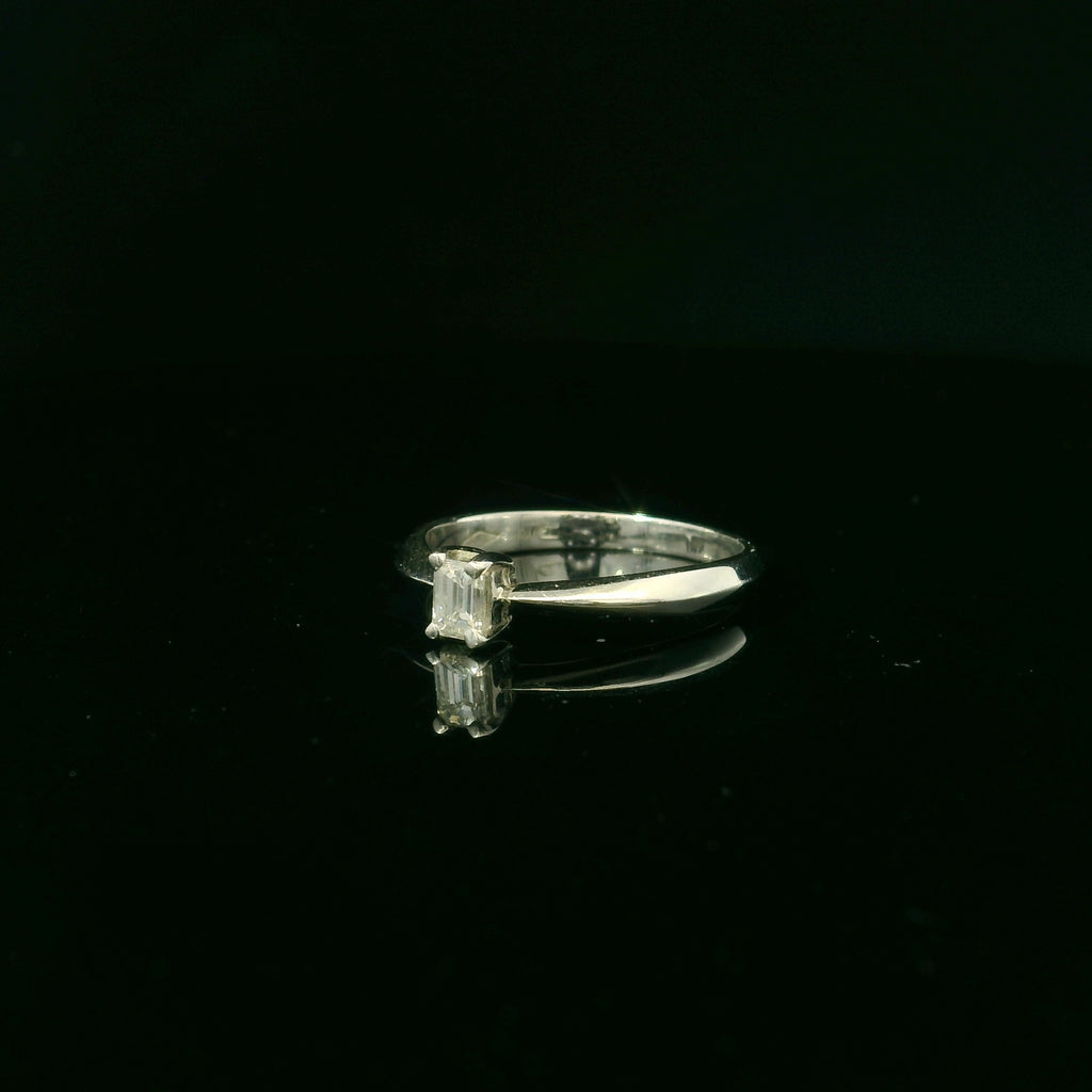 white gold diamond ring for women