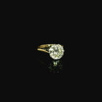 18ct yellow gold solitaire diamond ring from West Malling Jewellers, featuring a refined design and exceptional craftsmanship.