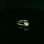 platinum ring with diamond