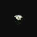 white gold ring with diamond solitaire west malling. luxury authentic second hand jewellery in kent. sevenoaks jewellery. ring repairs
