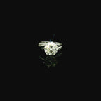 white gold ring with diamond solitaire west malling. luxury authentic second hand jewellery in kent. sevenoaks jewellery. ring repairs