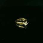 vintage antique gold ring. traditional gold ring for women