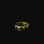 eternity ring gift for women. gift for women. ruby ring. gold ring with rubies