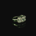 silver ring for women. silver jewellery. west malling. cubic zirconia silver ring for sale. kings hill jewellery. independent jewellers near me