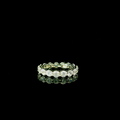 silver diamond inspired ring gift for her