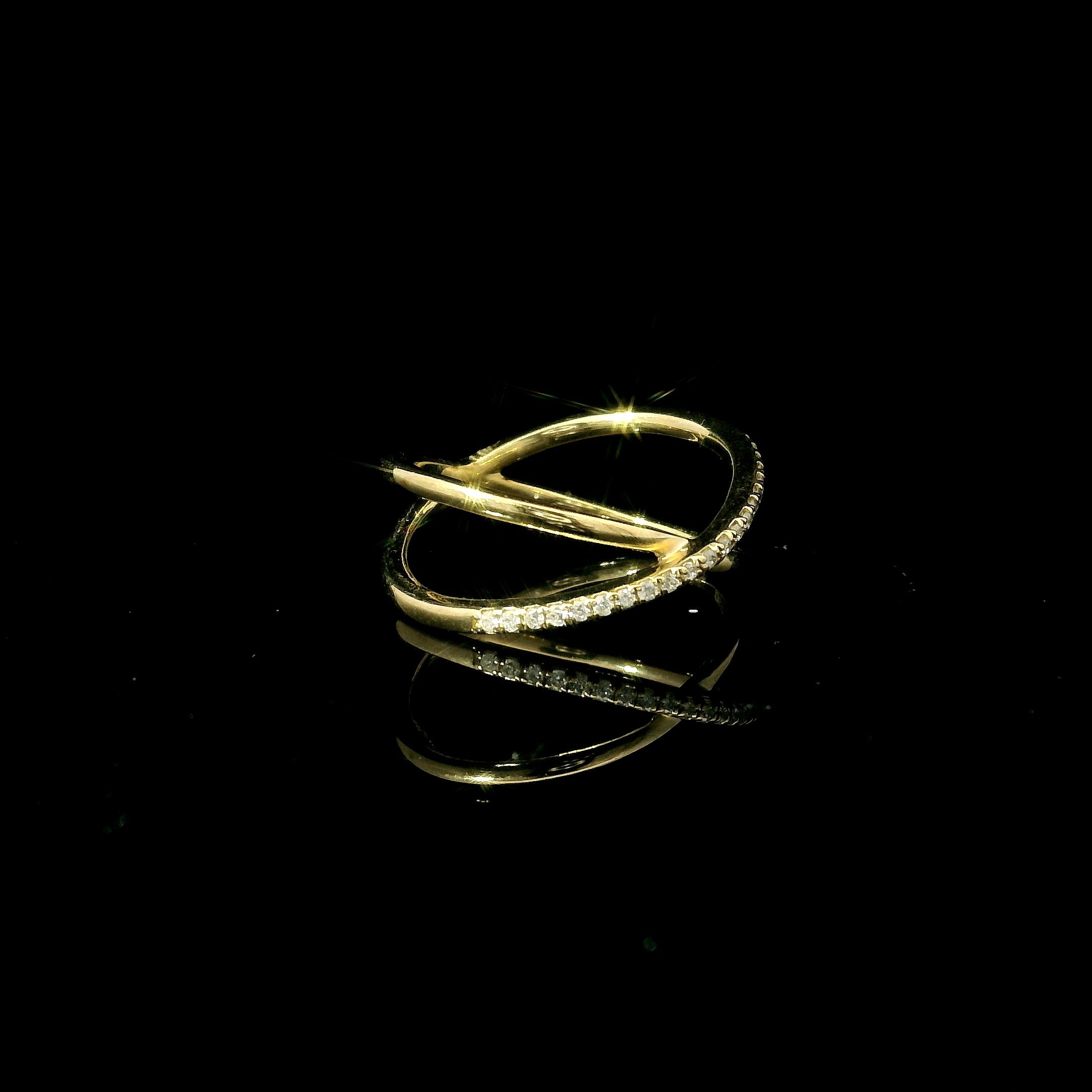 cross ring with diamonds west malling