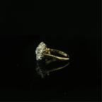 yellow gold diamond ring engagement ring for women. wedding ring for women. yellow gold ring for women. yellow gold jewellery. vintage jewellery for sale in west malling