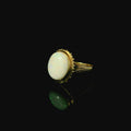 vintage ring with opal. vintage inspired ring