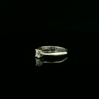 white gold diamond ring for women